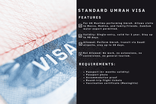 STANDARD UMRAH VISA
